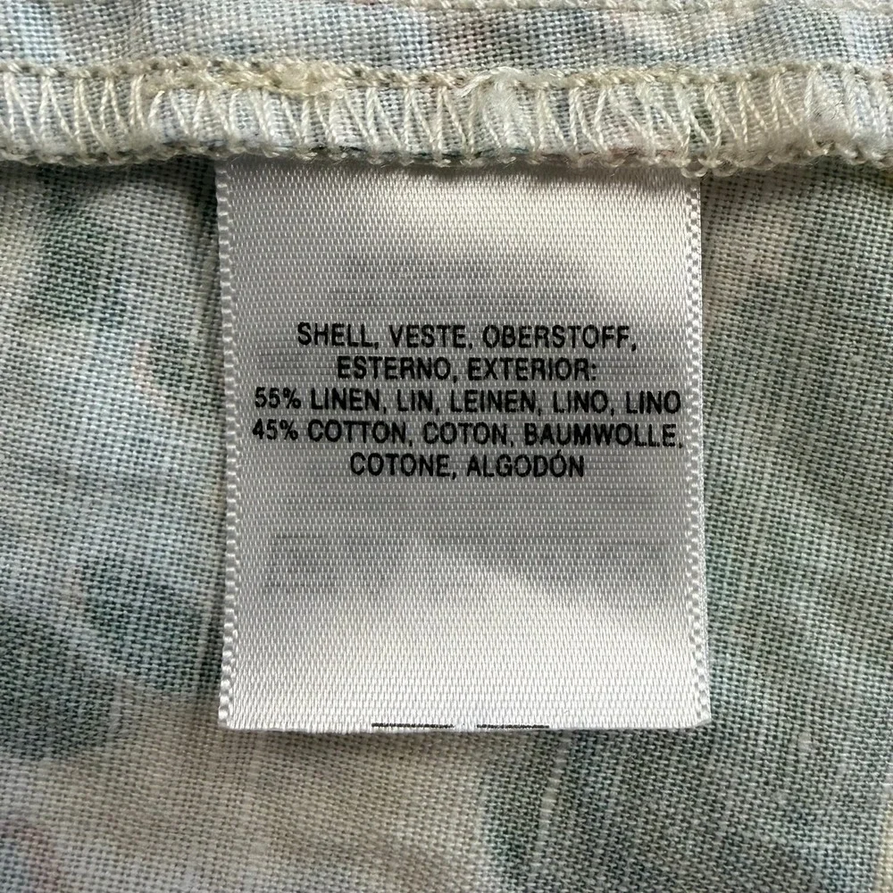 Anthropologie By Anthropologie A+ Mellie Hydrangea Swing Raincoat Blue Floral - Picture 8 of 15